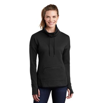 Sport-Tek  &  Ladies Triumph Cowl Neck Pullover LST280