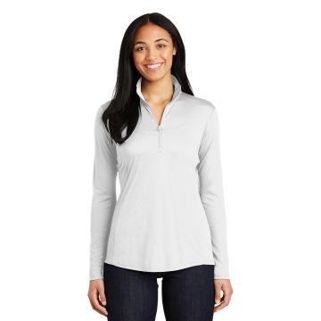 Sport-Tek &  Ladies PosiCharge &  Competitor &#153;  1/4-Zip Pullover. LST357