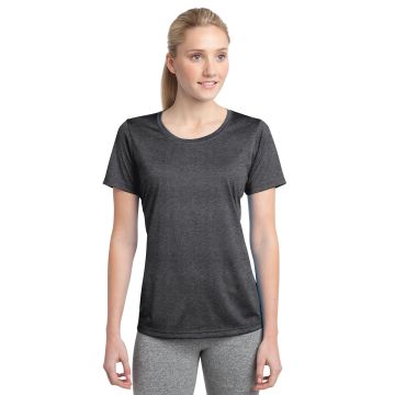 Sport-Tek &  Ladies Heather Contender &#153;  Scoop Neck Tee. LST360