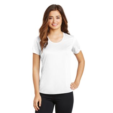 Sport-Tek &  Ladies PosiCharge &  Elevate Scoop Neck Tee. LST380
