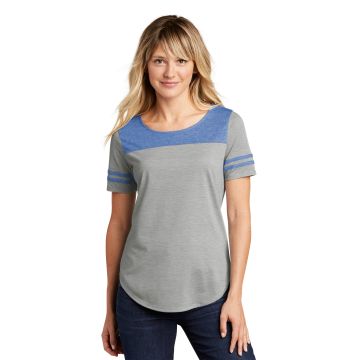 Sport-Tek  &  Ladies PosiCharge  &  Tri-Blend Wicking Fan Tee. LST403