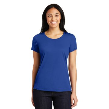 Sport-Tek &  Ladies PosiCharge &  Competitor &#153;  Cotton Touch &#153;  Scoop Neck Tee. LST450