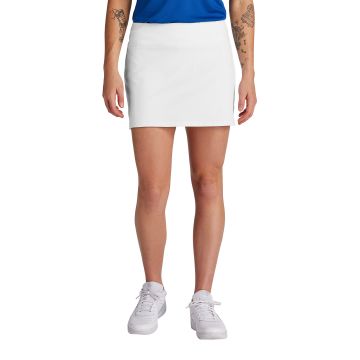 Sport-Tek LST486 Sport-Tek &#174;  Ladies Repeat Skort LST486 - White