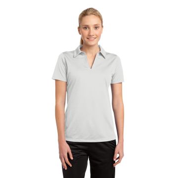 Sport-Tek LST690 Sport-Tek &#174;  Ladies PosiCharge &#174;  Active Textured Polo. LST690 - White