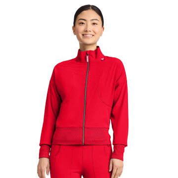 Med Couture 303 Women's 2-Pocket Warm Up Jacket