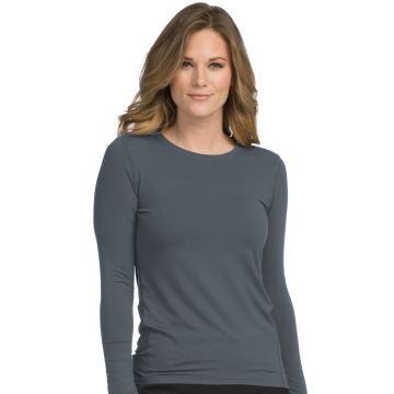 Med Couture 8499 Women's Pocketless Performance Knit Underscrub Tee