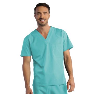 Maevn 1706 Unisex One-Pocket V-Neck Top