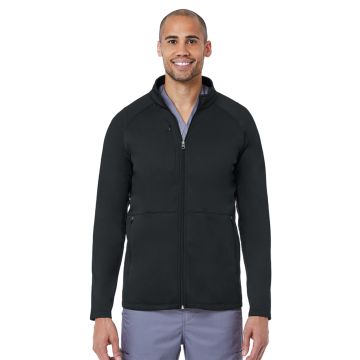 Maevn 3814 Men's Three-Pocket Bonded Fleece Jacket