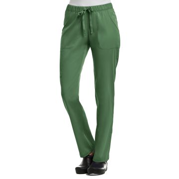 Maevn 6501 Women's Five-Pocket Full Elastic Pant - Olive