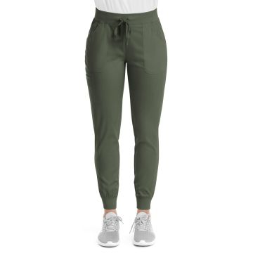 Maevn 6502 Women's Five-Pocket Yoga Waist Jogger Pant