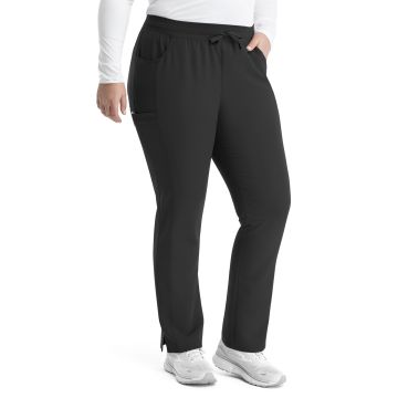 Maevn 6901 Women's Five-Pocket Mid Rise Pull-On Pant
