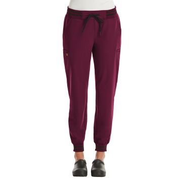 Maevn 6902 Women's Six-Pocket Full Waistband Jogger Pant