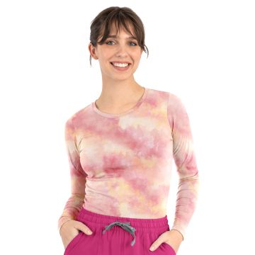Maevn 6909 Women's Basic Long Sleeve Underscrub Tee