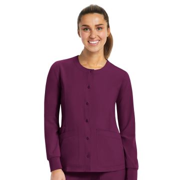 Maevn 7510 Women's Three-Pocket Round Neck Jacket