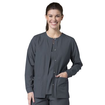 Maevn 8706 Women's Four-Pocket Warm-Up Jacket