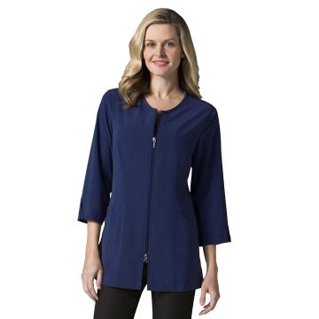 Maevn 8803 Women's Three-Pocket 3/4 Sleeve Jacket