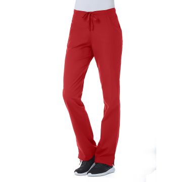 Maevn 9716 Women's Three-Pocket Exceptionally Soft Pant - Red