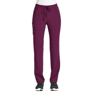 ScrubJoy SJ201 Women's Fitted Five-Pocket Tapered Leg Pant
