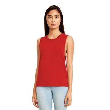 Next Level Apparel N5013 Ladies' Festival Muscle Tank - RED