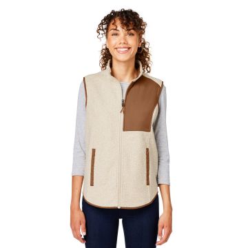 North End NE714W Women's Aura Sweater Fleece Vest