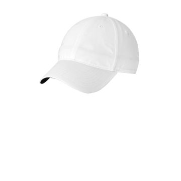 Nike NKFB6449 Nike Unstructured Cotton/Poly Twill Cap NKFB6449 - White