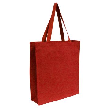 OAD OAD100 Promo Canvas Shopper Tote - RED