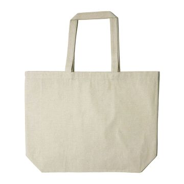 Liberty Bags OAD108R Jumbo Recycled Midweight Gusseted Canvas Tote