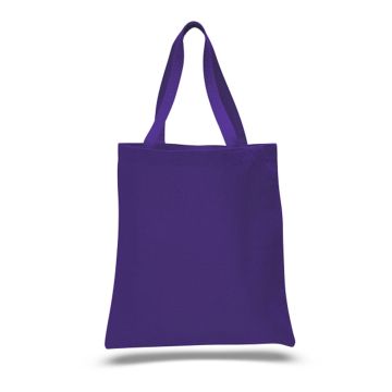 OAD OAD113 12 oz Tote Bag - PURPLE