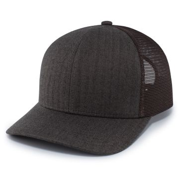 Augusta Sportswear P124 Herringbone Trucker Cap
