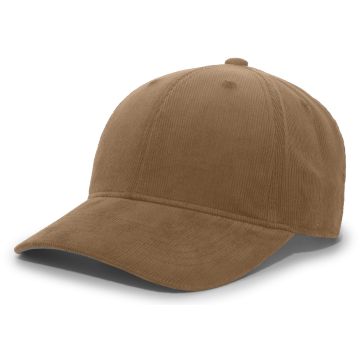 Augusta Sportswear P206 Hybrid Corduroy Dad Cap - BROWN
