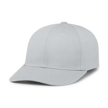 Augusta Sportswear P208 Hybrid Snapback Dad Cap - SILVER