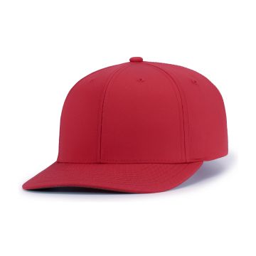 Augusta Sportswear P322 POLY/COTTON SNAPBACK CAP - RED