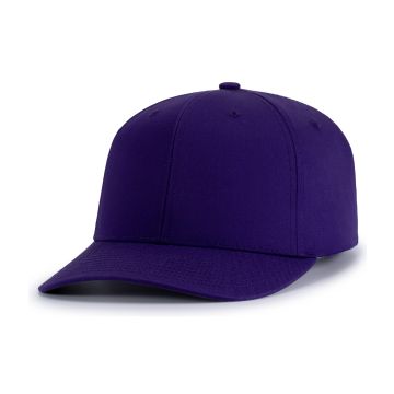 Augusta Sportswear P322 POLY/COTTON SNAPBACK CAP - PURPLE