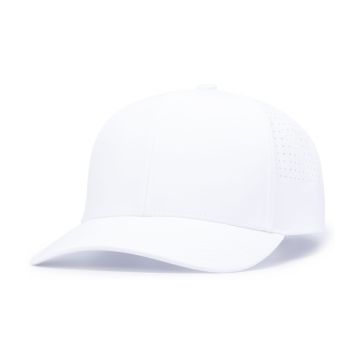 Augusta Sportswear P413 LIGHTWEIGHT PERFORATED SNAPBACK - WHITE