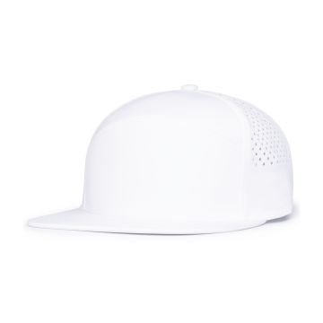 Augusta Sportswear P788 PERFORATED 6-PANEL ARCH CAP - WHITE