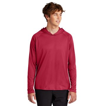 Port & Company PC380H Port & Company &#174;  Performance Pullover Hooded Tee PC380H - Red