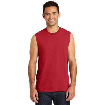Port & Company  &  Core Cotton Sleeveless Tee. PC54SL