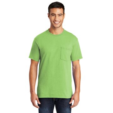 Port & Company &  Tall Core Blend Pocket Tee. PC55PT
