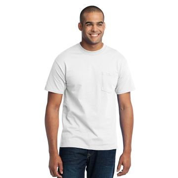 Port & Company &  - Core Blend Pocket Tee. PC55P