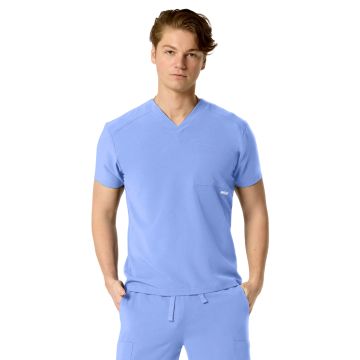 Parkley 1501 Men's One-Pocket SANTIAGO Basic V-Neck Top
