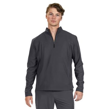 Parkley 6536 Men's Two-Pocket Perfect Quarter Zip Jacket