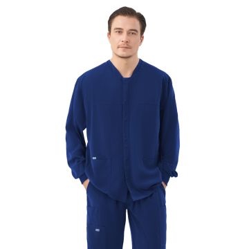 Parkley 6548 Men's Two-Pocket ORION Snap Front Jacket