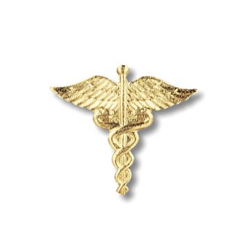 Prestige Medical 1020 Caduceus Cloisonne Pin