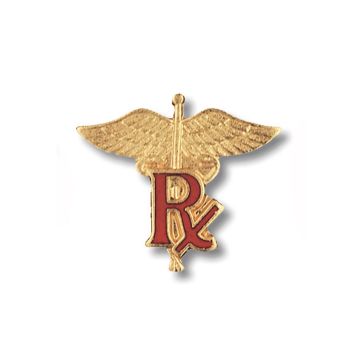 Prestige Medical 1035 Pharmacist (RX) Cloisonne Pin