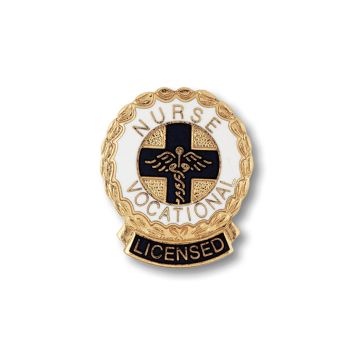 Prestige Medical 1042 Licensed Vocational Nurse Cloisonne Pin