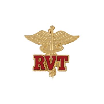 Prestige Medical 1051 Registered Veterinary Technician Cloisonne Pin