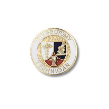 Prestige Medical 1058 Phlebotomy Technician Cloisonne Pin