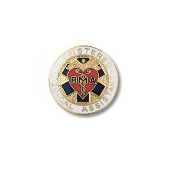 Prestige Medical 1066 Registered Medical Assistant Cloisonne Pin