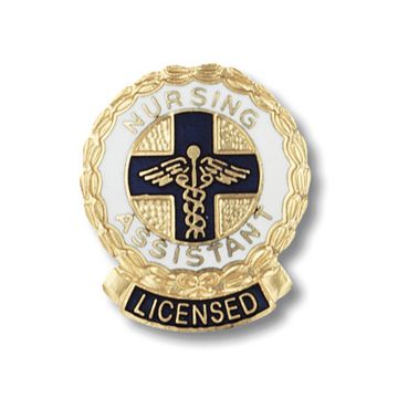 Prestige Medical 1072 Licensed Nursing Assistant Cloisonne Pin