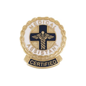 Prestige Medical 1074 Certified Medical Assistant Cloisonne Pin